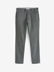 Black/Grey Dark Skinny Stretch Chino Trousers 2 Pack - Image 8 of 11