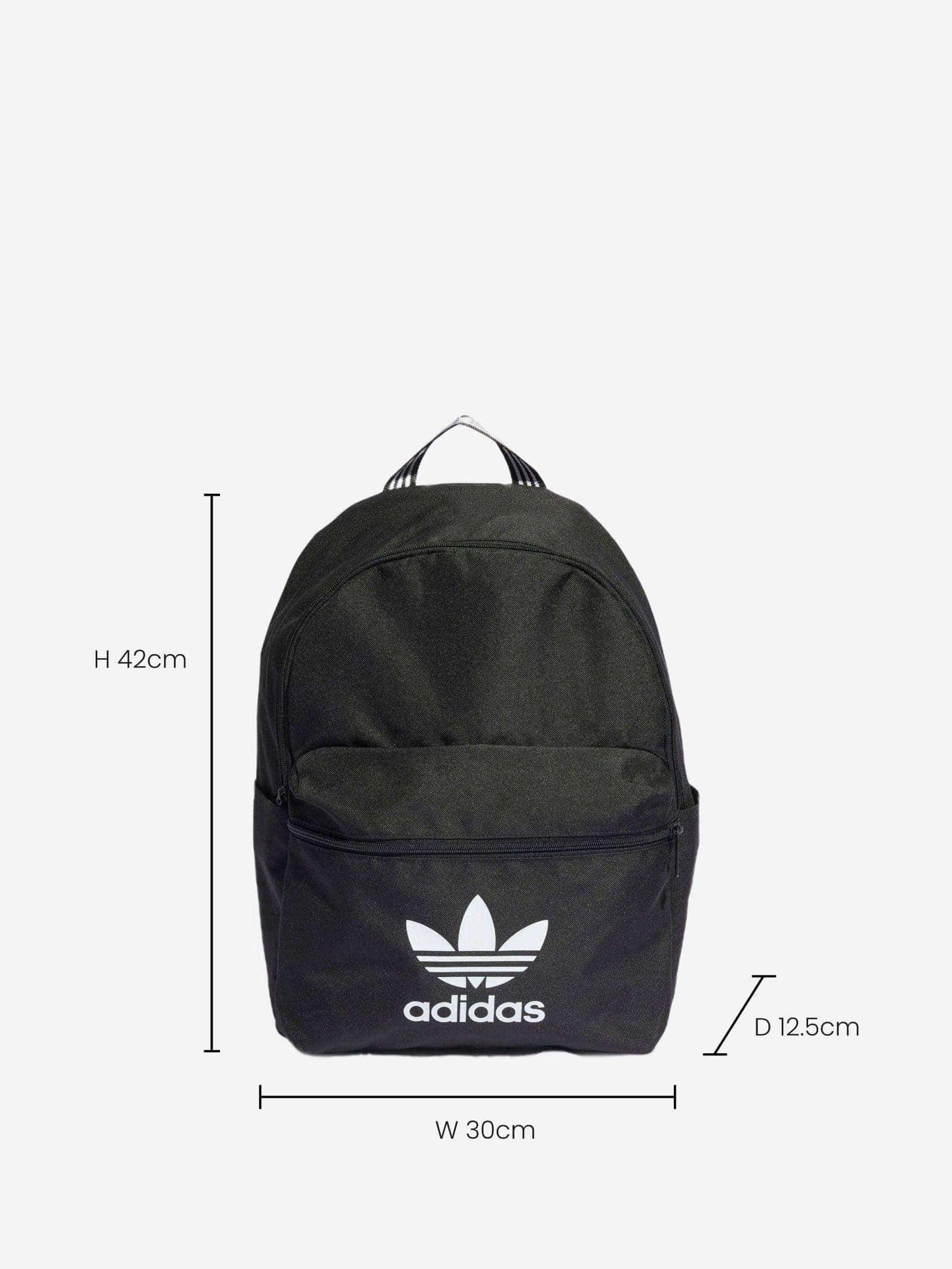 Adidas originals backpack size cheap