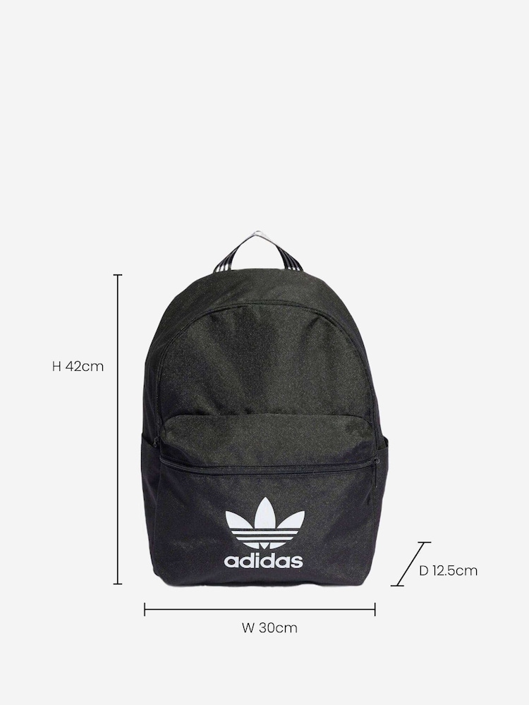 שחור - תיק גב מסדרת Originals של adidas דגם Adicolour - Image 3 of 7