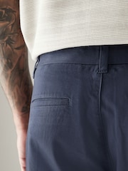 Französisch Marineblau/Hellbraun - Stretch-Chinohosen in Slim-Fit, 2er-Pack - Bild 5 von 11