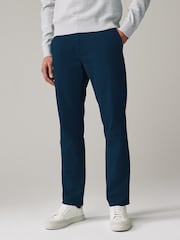 Blue,Grey,Navy Slim Fit Stretch Chinos Trousers 3 Pack - Image 3 of 16