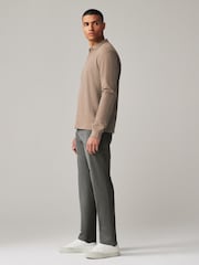 Blue,Grey,Navy Slim Fit Stretch Chinos Trousers 3 Pack - Image 7 of 16