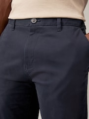 Navy Blue Slim Fit Stretch Chino Trousers 2 Pack - Image 6 of 9