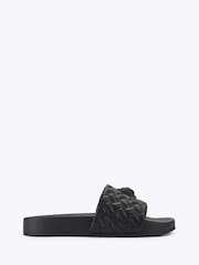 Kurt Geiger London Black Meena Eagle Sandals - Image 1 of 5