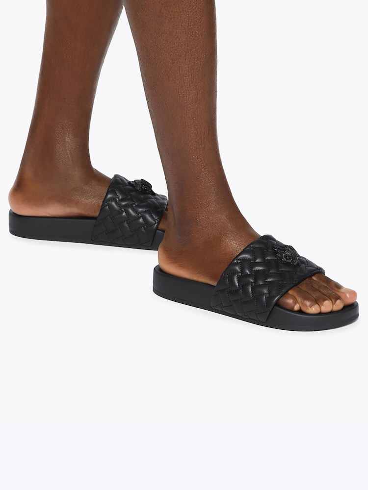 Kurt Geiger London Black Meena Eagle Sandals - Image 5 of 5 Kurt Geiger London Black Meena Eagle Sandals - Image 5 of 5