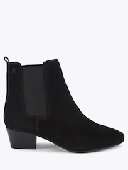 KG Kurt Geiger Black TOPAZ Suede Ankle Boots - Image 1 of 4