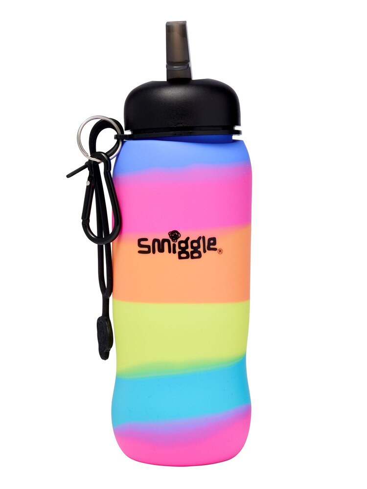 Smiggle Multi Vivid Silicone Roll Up Drink Bottle - Image 2 of 3