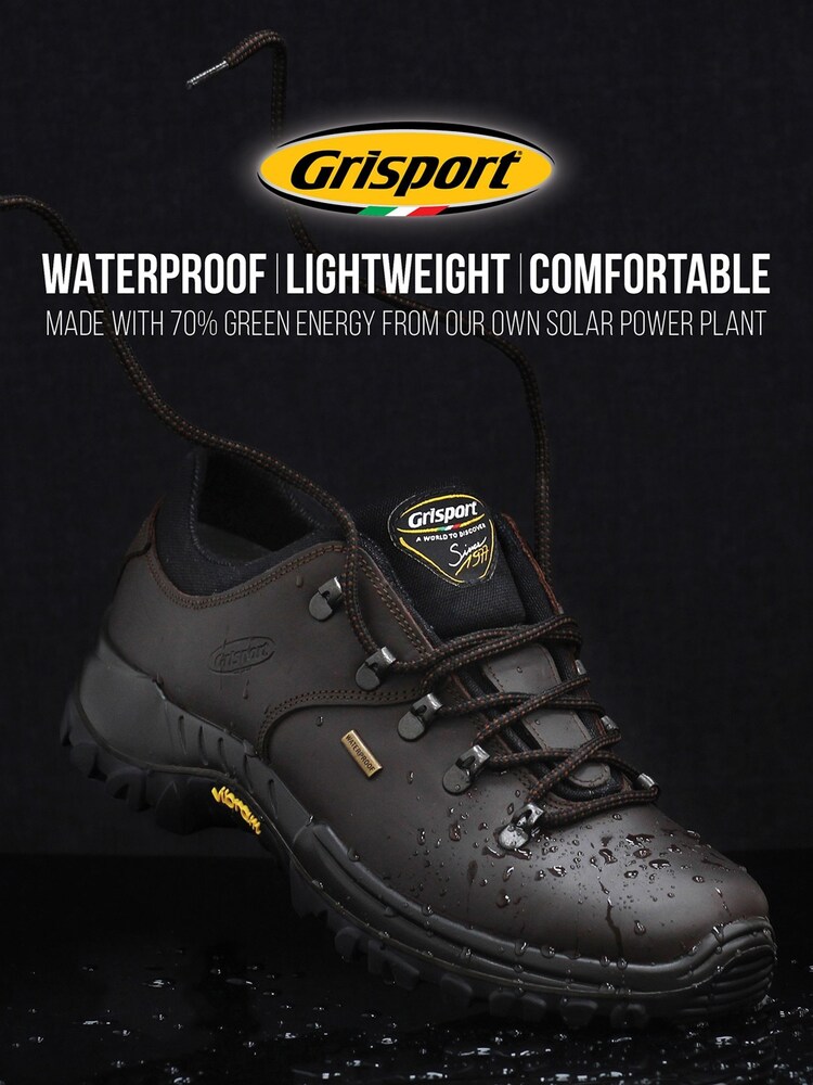 Grisport Brown Waterproof And Breathable Walking Shoes - Image 6 of 6