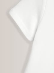 White 2 Pack Short Sleeved Thermal Tops (2-16yrs) - Image 4 of 4