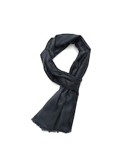 Kate Spade Blue Flower Yarndye Oblong Scarf - Image 3 of 4