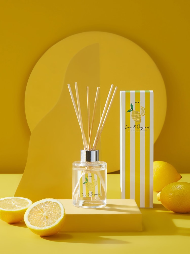 Lemon & Bergamot 50ml Fragranced Reed Diffuser - Image 1 of 4