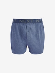 Blue 4 pack Boxers - Image 4 of 5