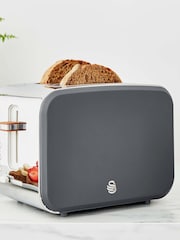 Swan Grey Nordic 2 Slice Toaster - Image 2 of 2