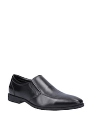 Hush Puppies Black Ellis Slip-On Shoes - Image 2 of 4