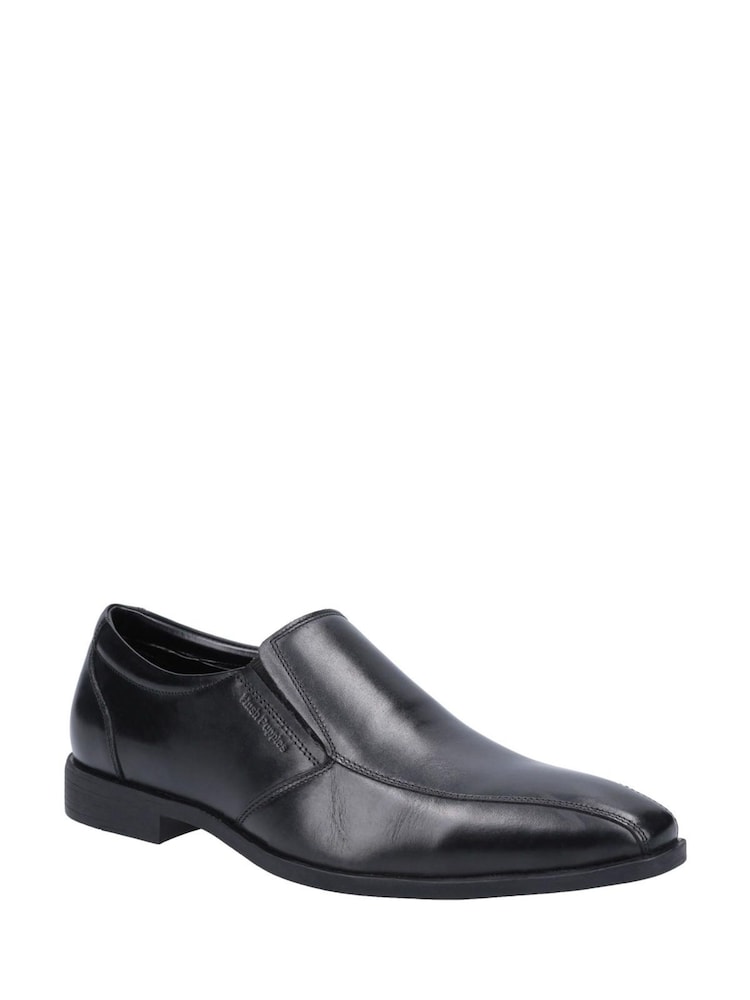 Hush Puppies Black Ellis Slip-On Shoes - Image 2 of 4