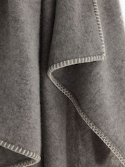 Collection Luxe Stitched Edged Throw With Cashmere - Изображение 3 из 6