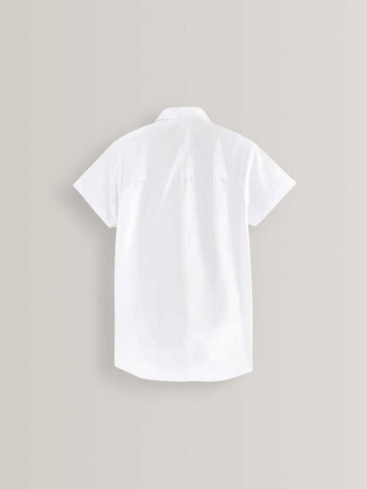 Blanc - 2{Paquet de chemises scolaires Manches courtes (3-18ans) - Image 5 of 7