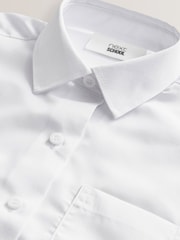 Blanc - 2{Paquet de chemises scolaires Manches courtes (3-18ans) - Image 6 of 7