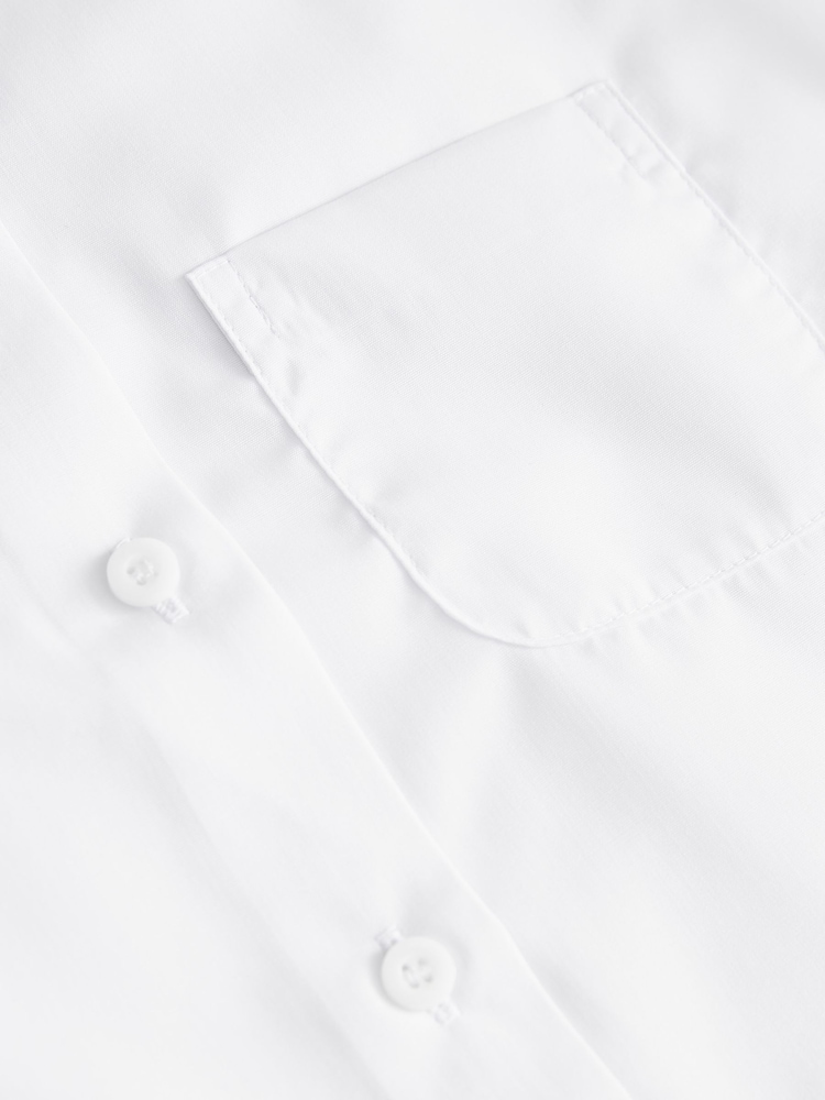 Blanc - 2{Paquet de chemises scolaires Manches courtes (3-18ans) - Image 7 of 7