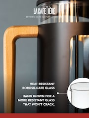 La Cafetiere Black Pisa 3 Cup Glass Cafetiere - Image 6 of 6