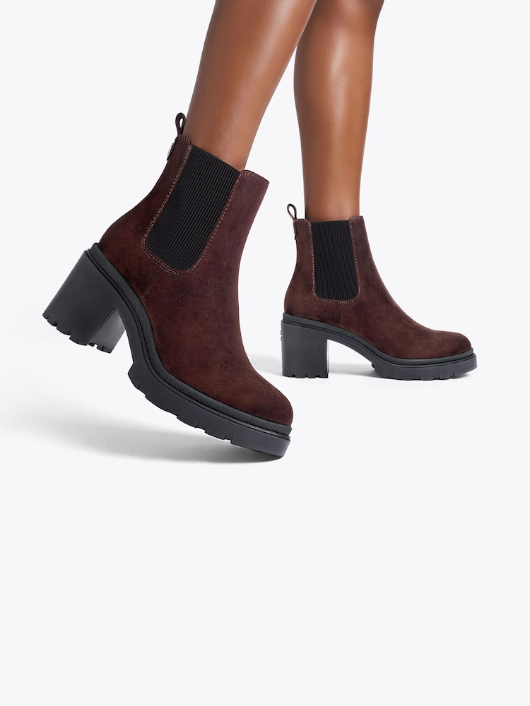 بوت كعب بارتفاع الكاحل Boulder من Carvela - صورة 2 من 4