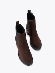 بوت كعب بارتفاع الكاحل Boulder من Carvela - صورة 3 من 4