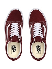 Красный - Мужские кроссовки Vans Old Skool - Изображение 3 из 5