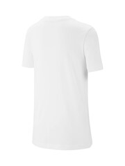 Nike White 100% Cotton Futura Icon T-Shirt - Image 6 of 6
