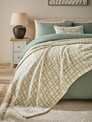 Blue Riri 100% Cotton Bedspread - Image 1 of 4