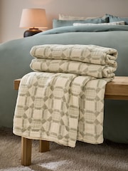 Blue Riri 100% Cotton Bedspread - Image 2 of 4