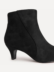 Linzi Black Blaire Low Heel Ankle Boots - Image 4 of 5
