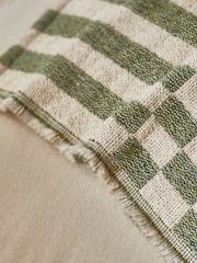 Green Jessie Knitted Throw - Image 5 of 7