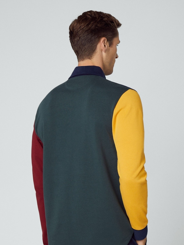 Hackett London Men Blue Rugby Shirt - Image 2 of 7
