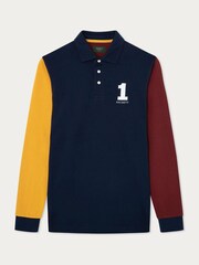 Hackett London Men Blue Rugby Shirt - Image 5 of 7