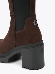 Carvela Brown Boulder High Leg Boots - Image 4 of 4