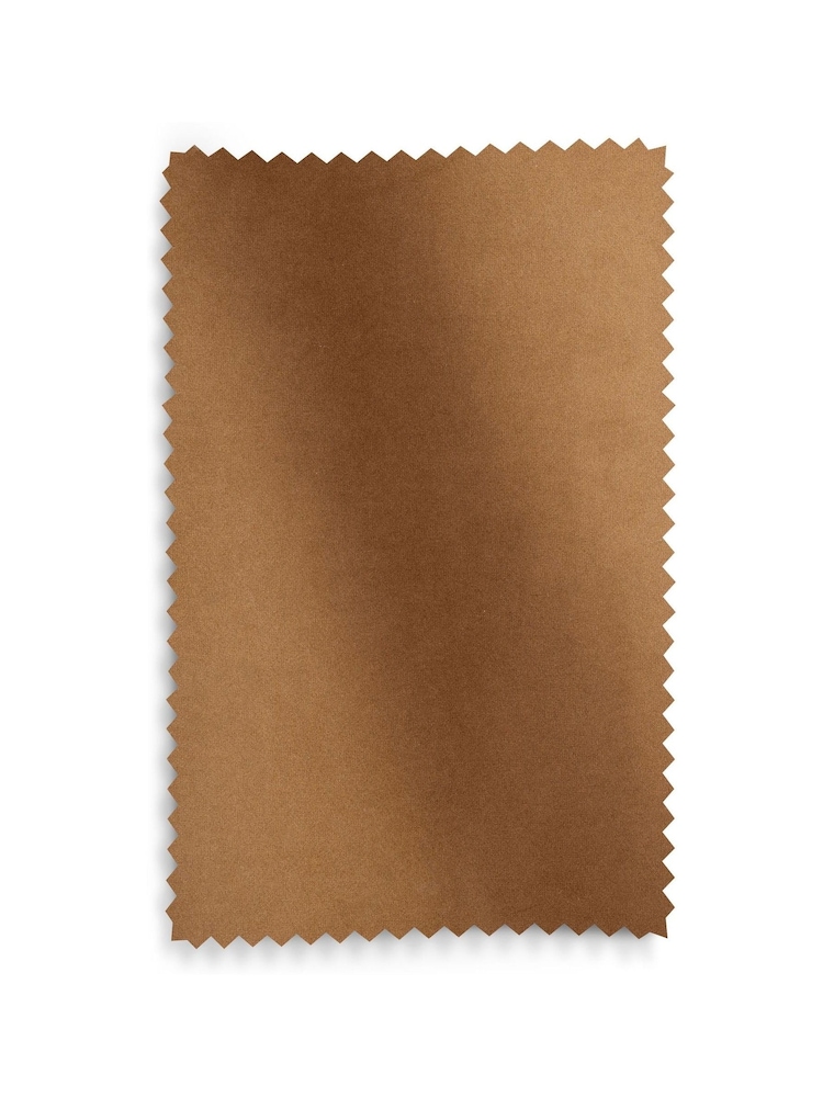Soft Velvet Caramel Brown Euston Accent Chair - Image 8 of 8