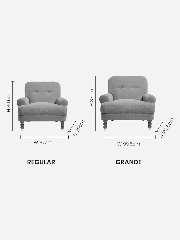 Chunky Weave Cream Natural Delia Accent Chair - Image 9 of 9