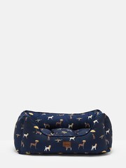 Joules Blue Dog Print Box Bed - Image 2 of 5