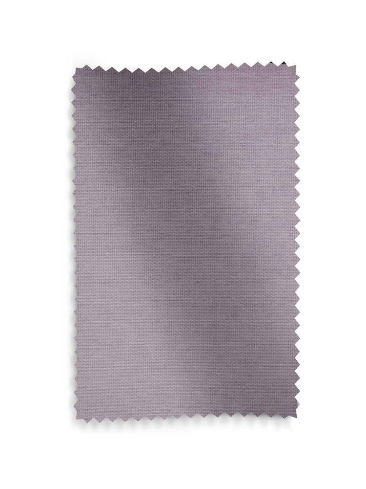 Fine Chenille Lilac Purple Hampton Wooden Accent Chair - Image 9 of 9