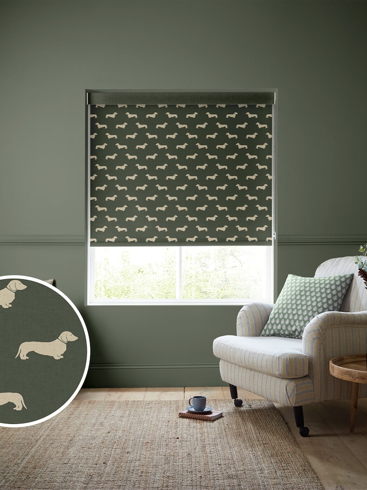 Emily Bond Fern Peggy Made to Measure Roller Blinds - Image 1 of 6