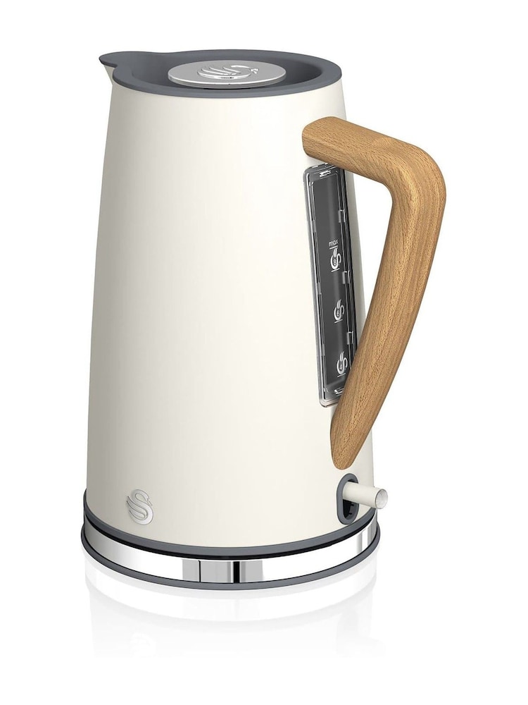 Swan White Nordic Cordless Kettle - Image 1 of 8 Swan White Nordic Cordless Kettle - Image 1 of 8