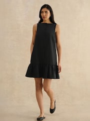 Hobbs Black Ilana Linen Dress - Image 1 of 4
