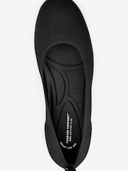 Black Flyknit Forever Comfort® with Motionflex EVA Ballerina Shoes - Image 2 of 5