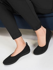 Black Flyknit Forever Comfort® with Motionflex EVA Ballerina Shoes - Image 5 of 5