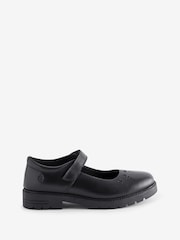 Usnje črne barve - Hush Puppies čevlji s patentom Hush Puppies Sabrina Senior - Slika 1 iz 1