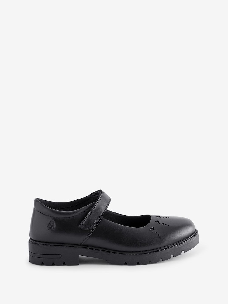 Usnje črne barve - Hush Puppies čevlji s patentom Hush Puppies Sabrina Senior - Slika 1 iz 1