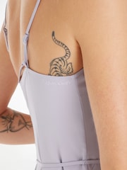 Calvin Klein Recycled Midi Slip Dress - Image 3 of 6