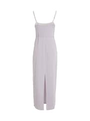 Calvin Klein Recycled Midi Slip Dress - Image 5 of 6