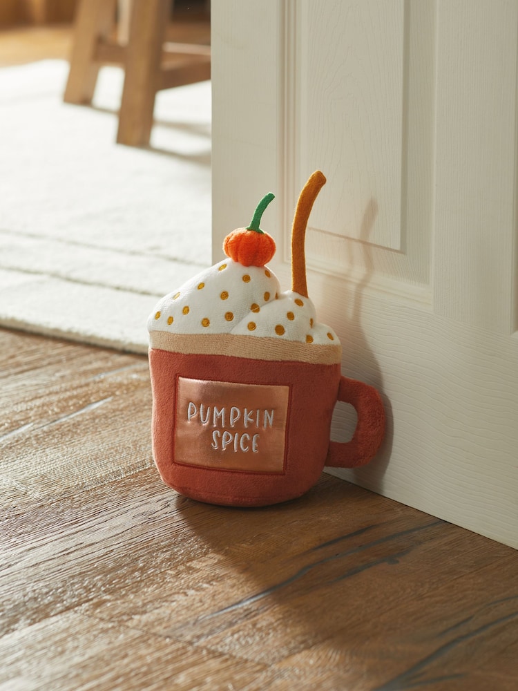Orange Pumpkin Spice Doorstop - Image 1 of 4 Orange Pumpkin Spice Doorstop - Image 1 of 4