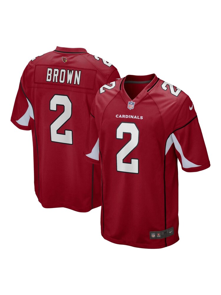 Nike Red NFL Arizona Cardinals Home Game Jersey - Marquise Brown - Image 1 of 3